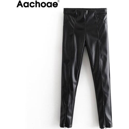 Женские брюки с высокой талией Aachoae China At AliExpress