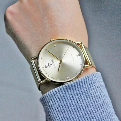 Women Fashion Casual Watch Waterproof Luxury Brand Quartz Female Watches Gift Clock Ladies KINGHOON Gold Dress Wristwatch Women