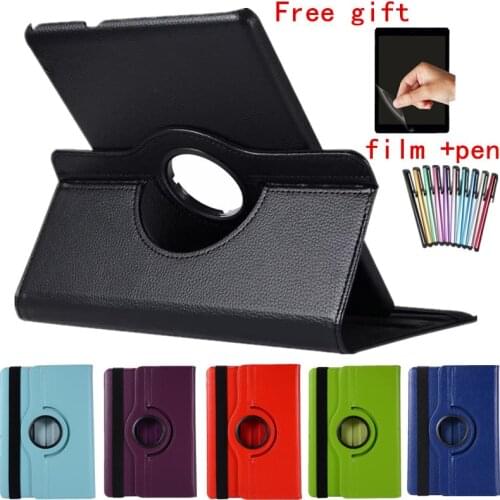 360 Rotating Case for Samsung Galaxy Tab A 10.1 2019 T510 SM-T515 T580 S6 Lite 10.4 P610 A7 2020 T500 Case Leather Tablet Cover
