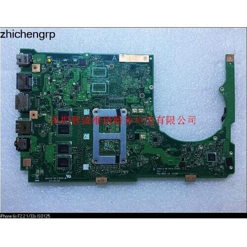 For ASUS S301LA Q301LA 13.3" laptop 60NB02Y0-MB1060-220 S301LA MB MAIN BOARD i5-4200U 4G DDR3 Integrated graphics motherboard