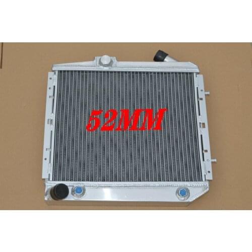 52MM Aluminum Radiator for 1985-1991 RENAULT 5 SUPER 5/R5 9/11 GT TURBO 1986 1987 1988 1989 1990 1991