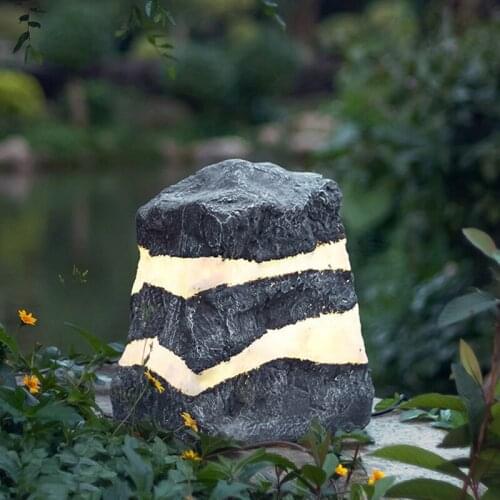 Creative Landscape Stone Lighting Garden Back Yard Villa Decorative Rock Light Public Park Real Estate Lane Lawn Lamp