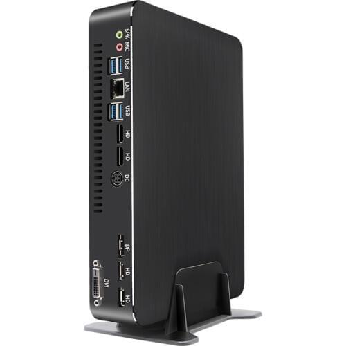 Support GTX1050TI 4G Dedicated Card FAN Mini PC with Intel Eight Core i7 9700 i5 9400 12M Cache up to 4.7G Packet Mini Computer