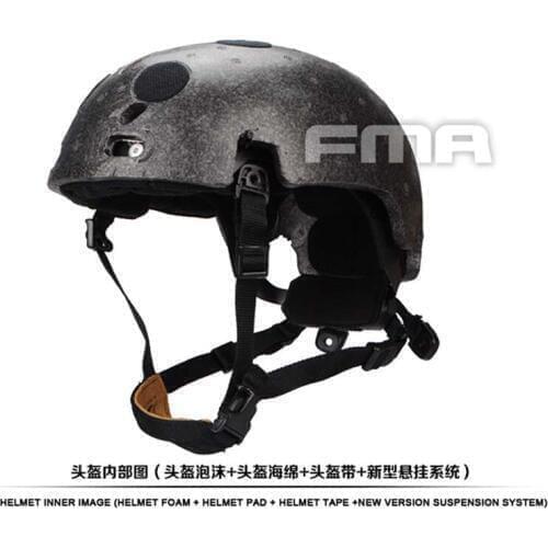 FMA New Helmet Suspension System and high level Memory Pad Foam for Ballistic helmet BK/DE/FG TB1050 Free Shipping
