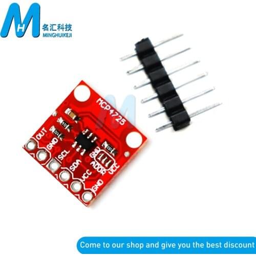 New MCP4725 I2C DAC Digital Converter Module Development Board For Arduino 2.7V-5.5V MCP4725 Module