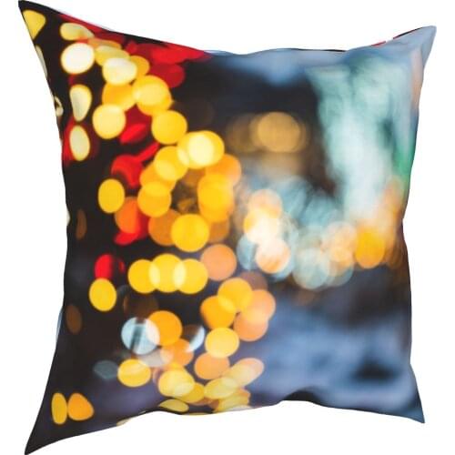 New fuzzy world style 3D printed pillow case sofa decoration linen pillow case home decoration pillow case