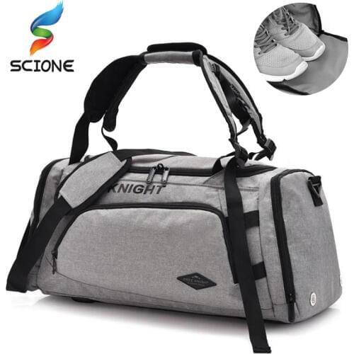 Hot Men Sports Training Gym Shoulder Bag Multifunction Fitness Yoga Handbag For Shoes Pocket Outdoor Travel Anti-Theft Backpack