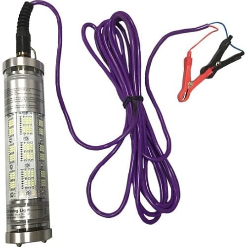 LED Fishing Light,Waterproof IP68 Up-to 300W/30000LM Fish Finder Lamp Life Span 30000H