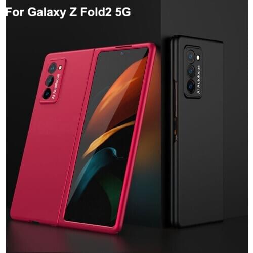 Slim thin Electroplated shell for Galaxy Z Fold2 5G Case Hard back Cover for Samsung Galaxy Z Fold2 Fold 2 5G cases phone coque