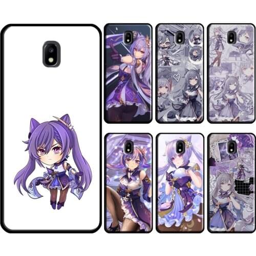 Keqing Genshin Impact Case For Samsung Galaxy J4 J6 Plus A6 A7 A8 A9 J8 2018 A3 A5 J3 J7 2017 J1 J5 2016 Cover