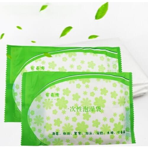 10 Pack Disposable Bathtub Cover Liner Ultra Large Plastic Folding Bag for Salon Household Hotel Travel Hygiene Film 89x47 Inch