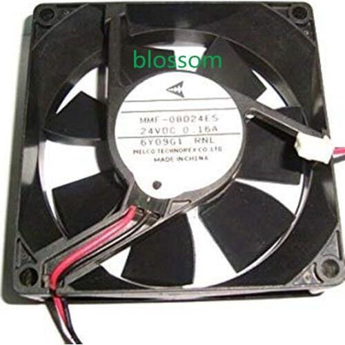 Melco 80MM MMF-08D24ES RNL 24V 0.16A 2Wire Cooling Fan
