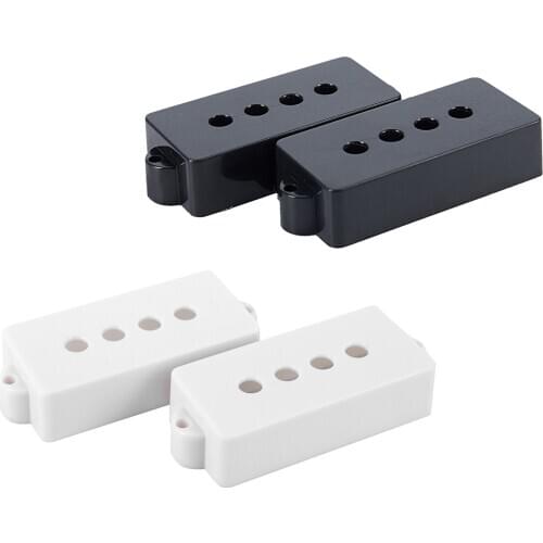 2PCS Electric Guitar PB P-Bass Pickup Covers 28.5MM Space white Great Replacement