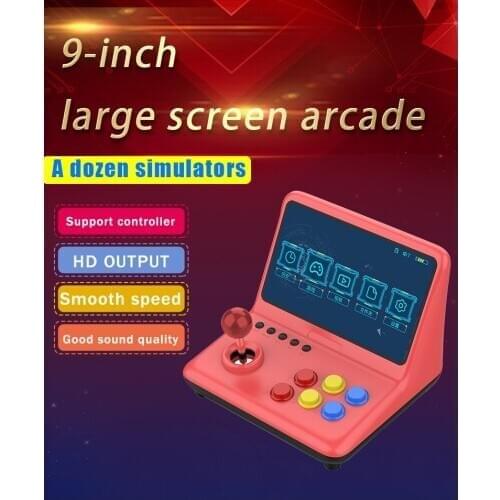 2020 A12 9inch joystick arcade A7 architecture quad-core CPU simulator video game console new game childrens gift