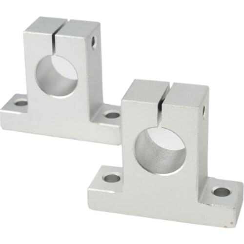 4pcs SK8 SK10 SK12 SK16 SK20 SK25 SK30 SK35 linear bearing rail shaft Support Linear Shaft Linear Rod CNC Router 3D printer Part