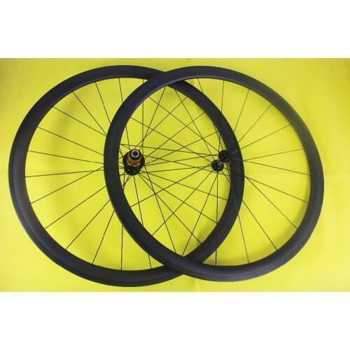 700C 38T 38mm road bicycle tubular carbon wheels 20/24 holes RAF10 RAR9 6 pawls 11 speed racing wheelset 1420 spokes bike parts