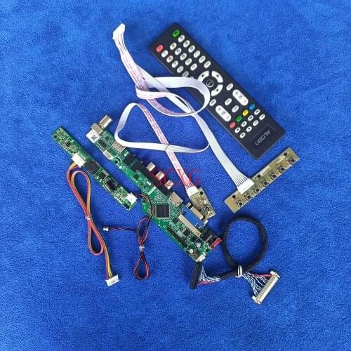 Analog Signal Matrix Drive Board LED/LCD VGA USB AV HDMI-compatible DIY Kit 1920*1080 Fit CLAA215FA04/CLAA215FA04T LVDS 30 Pin