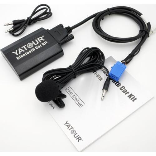 Yatour Car audio AUX Bluetooth Kit for Fiat Punto Coupe Bravo Alfa Romeo 147 159 Blaupunkt Connect NA+ Digital Music Changer