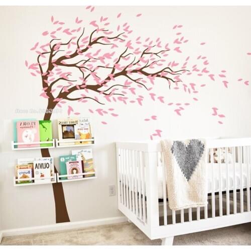 Birch Trees Wall Stickers Home Decor Wall Decals Nursery-Baby Kids Room Art Murals Self-adhesive Vinyl Wall Decals Posters LL877