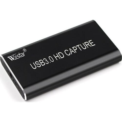 Hdmi to TYPE-C USB 3.0 wiistar Capture Video Capture Dongle signal compatible with Windows Linux Mac OSX HD 1080P For PS3 XBo