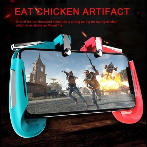 Mobile Game Controllers PUBG Gamepad Game Joystick Game Free Fire L1 R1 Trigger Game Controller for iPhone Android