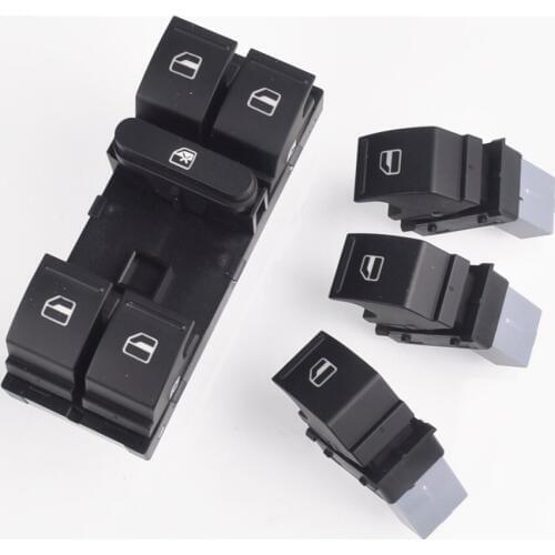 Car Power Window Switch Button For VW Jetta MK5 golf 5 6 tiguan passat b6 CC 7L6959855b 1K4959857