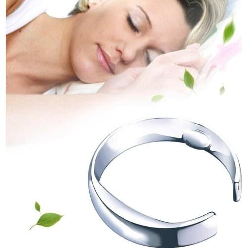 1Pcs Anti Snoring Ring Stopper Sleeping Breath Aid Acupressure Treatment Stop Snore Device Prevent Snoring Reduce Sleep Snore
