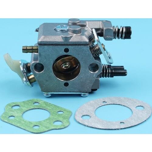 Carburetor w/ 2pc Gaskets Kit For HUSQVARNA 51 55 50 Chainsaw Walbro Carb WT-170/WT-170-1 #503281504