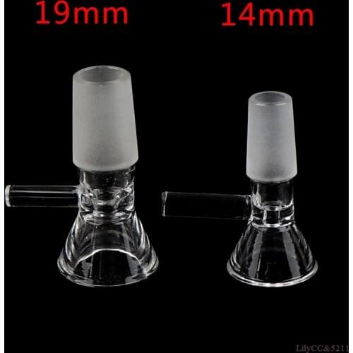 Laboratory Glassware Borosilicate Handle Funnel Type Bowl Chemistry 14mm/19mm
