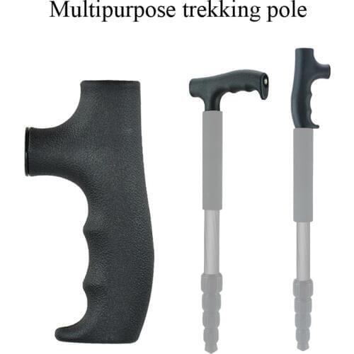 Camera monopod plastic crutches head trekking pole handle monopod to trekking pole handle accessories crutches head