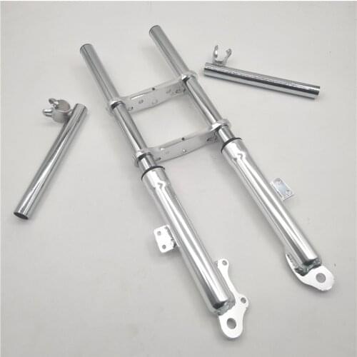 Motorcycle Front Forks Shock Shocks Suspension Fork Front Assy Assembly For Super Dirt Mini Bike 47cc 49cc 2 Stroke