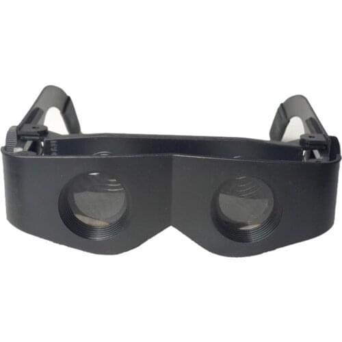Portable Glasses Style Telescope Magnifier Binoculars For Fishing Hiking Concert Sport Supply Binoculars Fishing Telescope