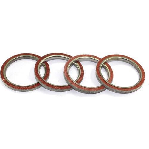 4PCS FOR KAWASAKI KLF300 KLF300 KVF300 ZX600B1 Ninja 600RX ZX600C1-C10 Ninja 600R ZX600A Ninja 600R Exhaust Pipe Gasket