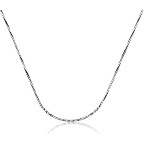 Silverlina Sterling Silver Oxidized Chain