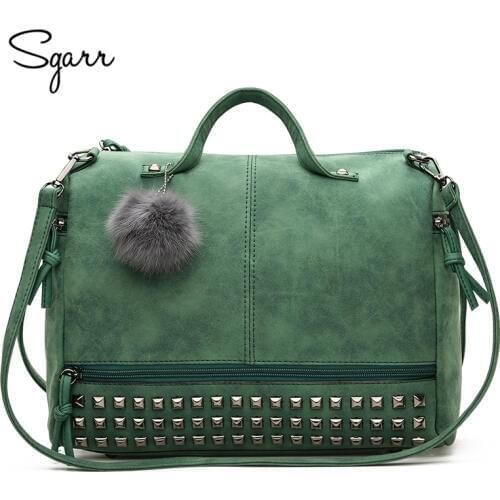 SGARR Fashion Soft PU Leather Women Shoulder Handbags High Quality Large Capacity Messenger Bag New Casual Totes Crossbody Bags