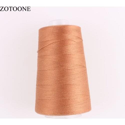 ZOTOONE 3000Yards 20S/3 Spool Sewing Thread Machine Yarn For Jeans Polyester Sewing Thread For Leather Sewing Thighs Accessory D