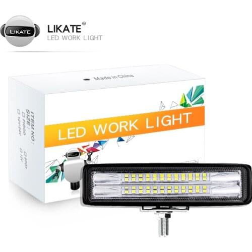 Slim Light Bar,Off Road LED Light Bars 12V 30W CREE Spot Lights Fog Lights Driving Lights for Jeep Wrangler Cherokee Truck Boat