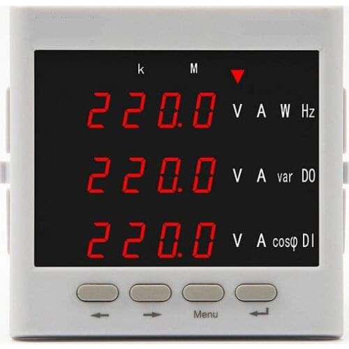 Solar smart digital power meter with RS485 Modus