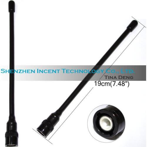 VOIONAIR 10 pcs/lot UHF BNC Antenna for ICOM IC-U82 IC-U80E 400-470Mhz Radio