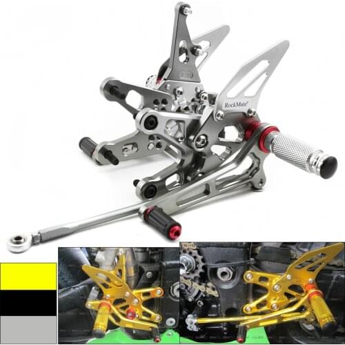 Rear Set Rearsets Foot Peg Rest Footpeg Brake Shift Shifting Lever Pedal For KAWASAKI NINJA ZX10R ZX-10R 06-07 2006 2007