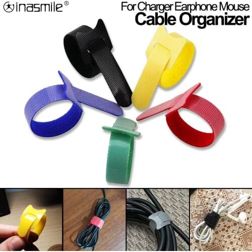 Cable Winder Clip Charger Cable holder Ties For Mouse Earphone Cable Protector USB Cable management cable organizer for iPhone