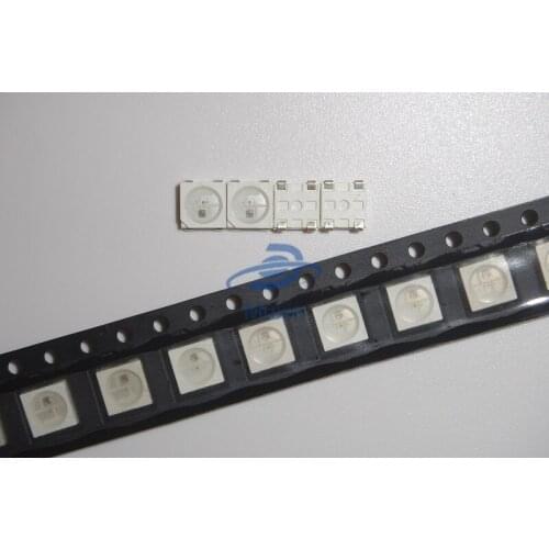 1000PCS WS2812B (4pins) 5050 SMD WS2812 Individually Addressable Digital RGB LED Chip 5V WS2812B ws2812b 2812 LED Chip IC SMD