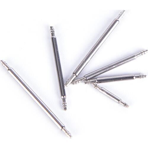 Watch Band Spring Bars Strap Link Pins Repair Watchmaker Stainless Steel Tools 8mm 12mm 16mm 18mm 20mm 22mm 20pcs