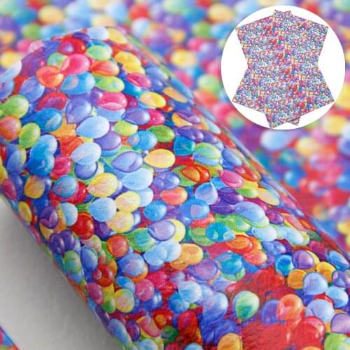 David accessories 20*33cm Lychee Faux Leather Fabric Printed Synthetic Leather DIY Sewing Material Garments Bow Fabric,1Yc9590