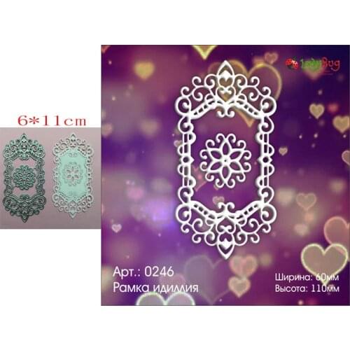 Classic embossed photo album Metal 2021new diy die mold scrapbooking paper Making embossing tools die cuts crafts for decoration