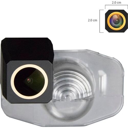 Misayaee Golden HD Car Rear View Reverse Camera Plate Light for Toyota Corolla 2007 2008 2009 2010 2011 2012 2013