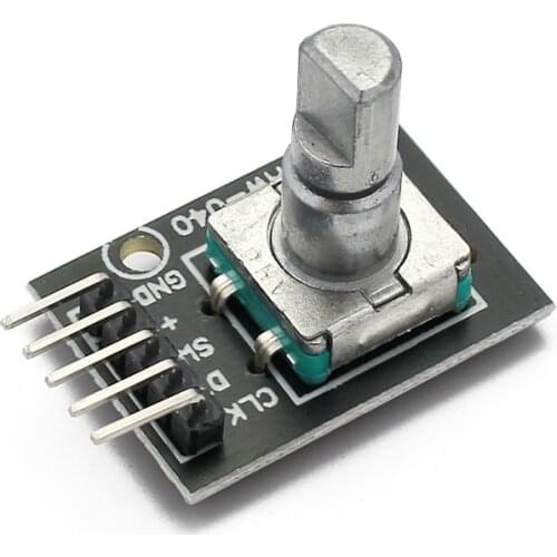 360 Degrees Rotary Encoder Module KY-040 for arduino, KY040 diy electronic Development board Encoder
