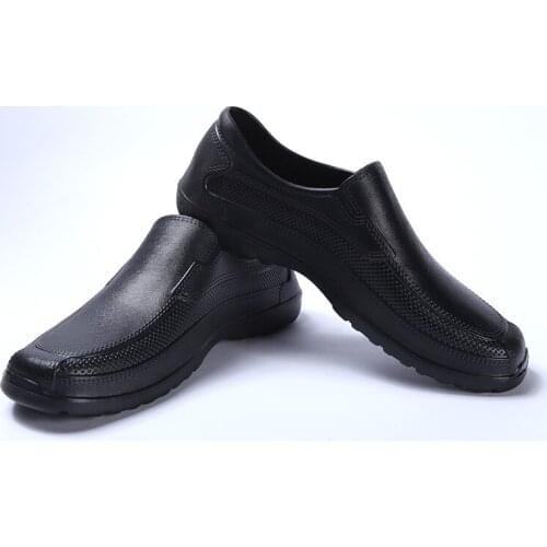 2021 Rainboots Men EVA Kitchen Anti Slip Light Weight Male Waterproof Rain Boots Ankle Boots White Rainboots For Men 36-45