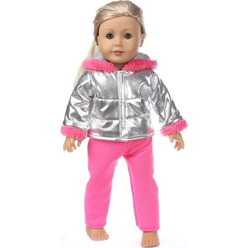 2021 New Pattern Down Jacket Series Suit Fit 18Inch American 43cm Baby Doll Clothes Accessories,Girls Toys,Generation