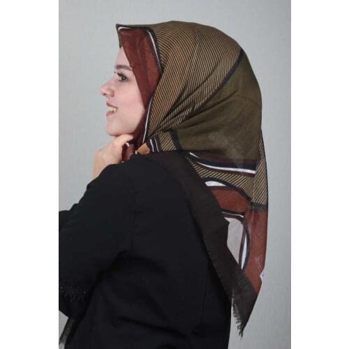 NUR SILK PATTERNED LINEN FLAMLI SCARF-DESEN-17-RENK-01